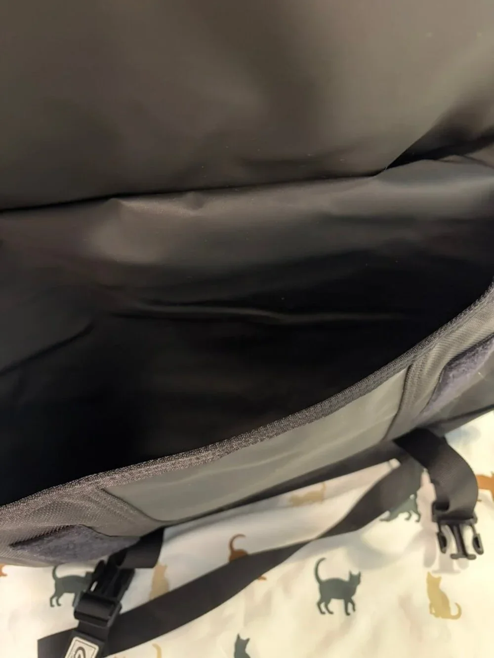 Timbuk2 Laptop Backpack/Messenger Bag – Black – Padded Laptop Sleeve
